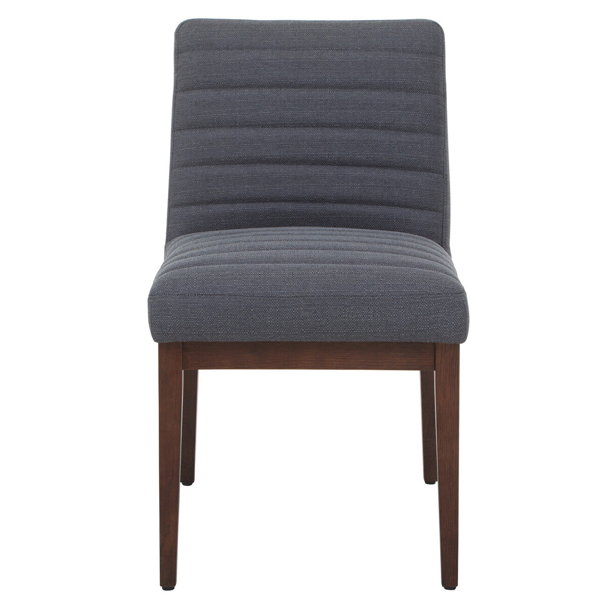 Charcoal Grey Dining Chair with Oak Legs | Brando