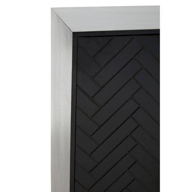 Black Mango Wood Cabinet | Kochi