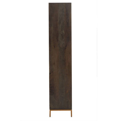 Grey Finish Mango Wood Tall Cabinet | Patna