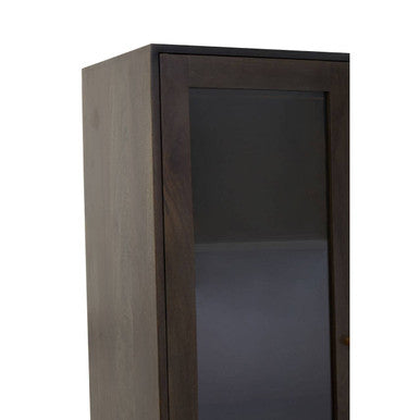 Grey Finish Mango Wood Tall Cabinet | Patna
