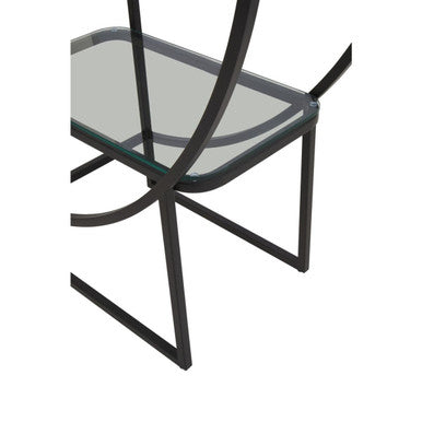 Right Half Moon Black Shelf Unit | Vogue