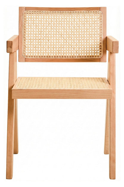 Natural Cane and Beech Wood Dining Chair | Cebu