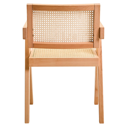 Natural Cane and Beech Wood Dining Chair | Cebu