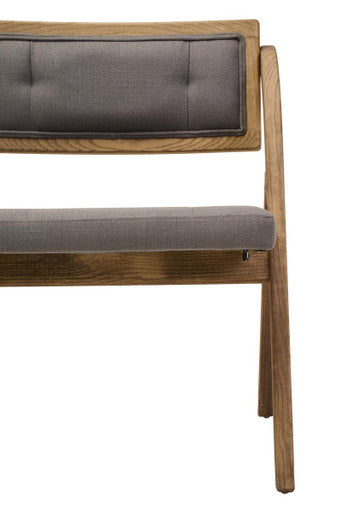 Grey Wash Elm Wood Folding Chair | Cebu