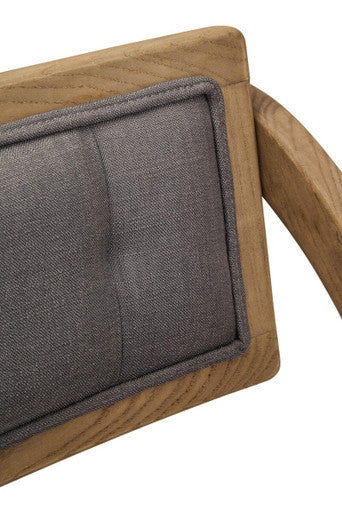 Grey Wash Elm Wood Folding Chair | Cebu