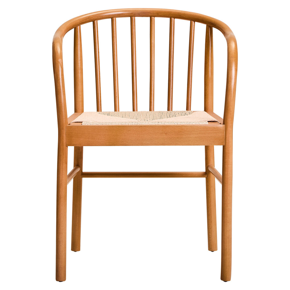 Cebu Natural Rope Chair with Curved Back