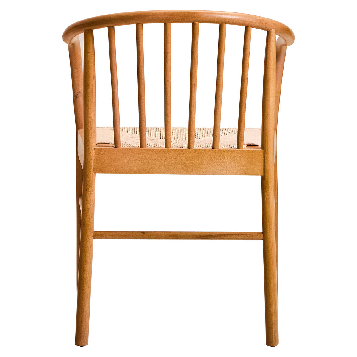 Cebu Natural Rope Chair with Curved Back