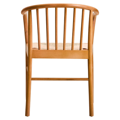 Cebu Natural Rope Chair with Curved Back