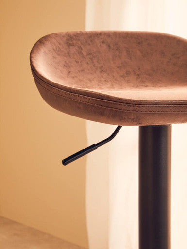 Set of Two Mocha Bar Stools | Dalston