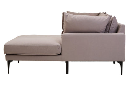 3 Seater Grey Right Chaise Sofa | Comfee