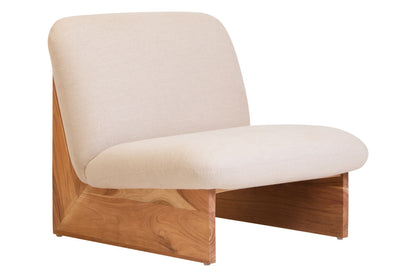 Parova Cream Linen Chair