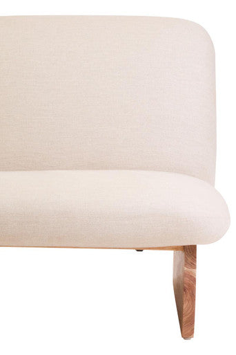 Parova Cream Linen Chair
