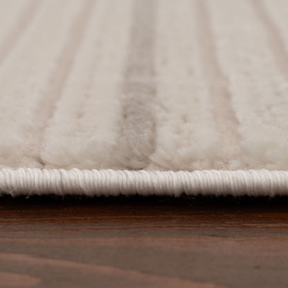 Carmel Cream-Grey Geometric Rug | 6040