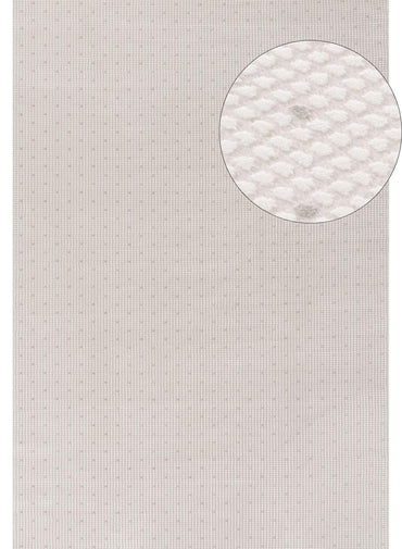 Carmel Cream-Grey Dots Rug | 6080