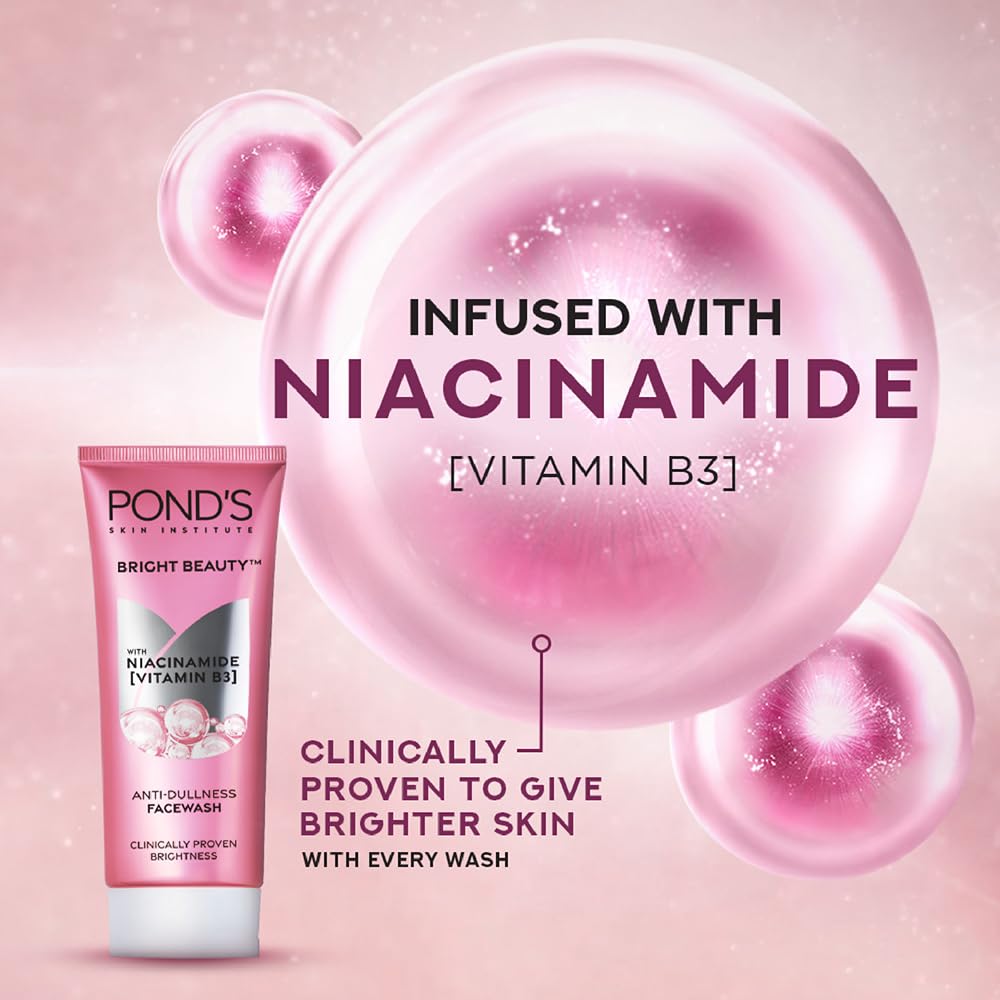 POND's Bright Beauty Facewash with Niacinamide for Radiant Skin 200g