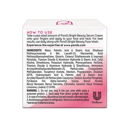 POND'S Bright Beauty Anti-Spot Serum Cream with Niacinamide
