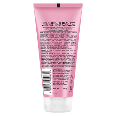 POND's Bright Beauty Facewash with Niacinamide for Radiant Skin 200g