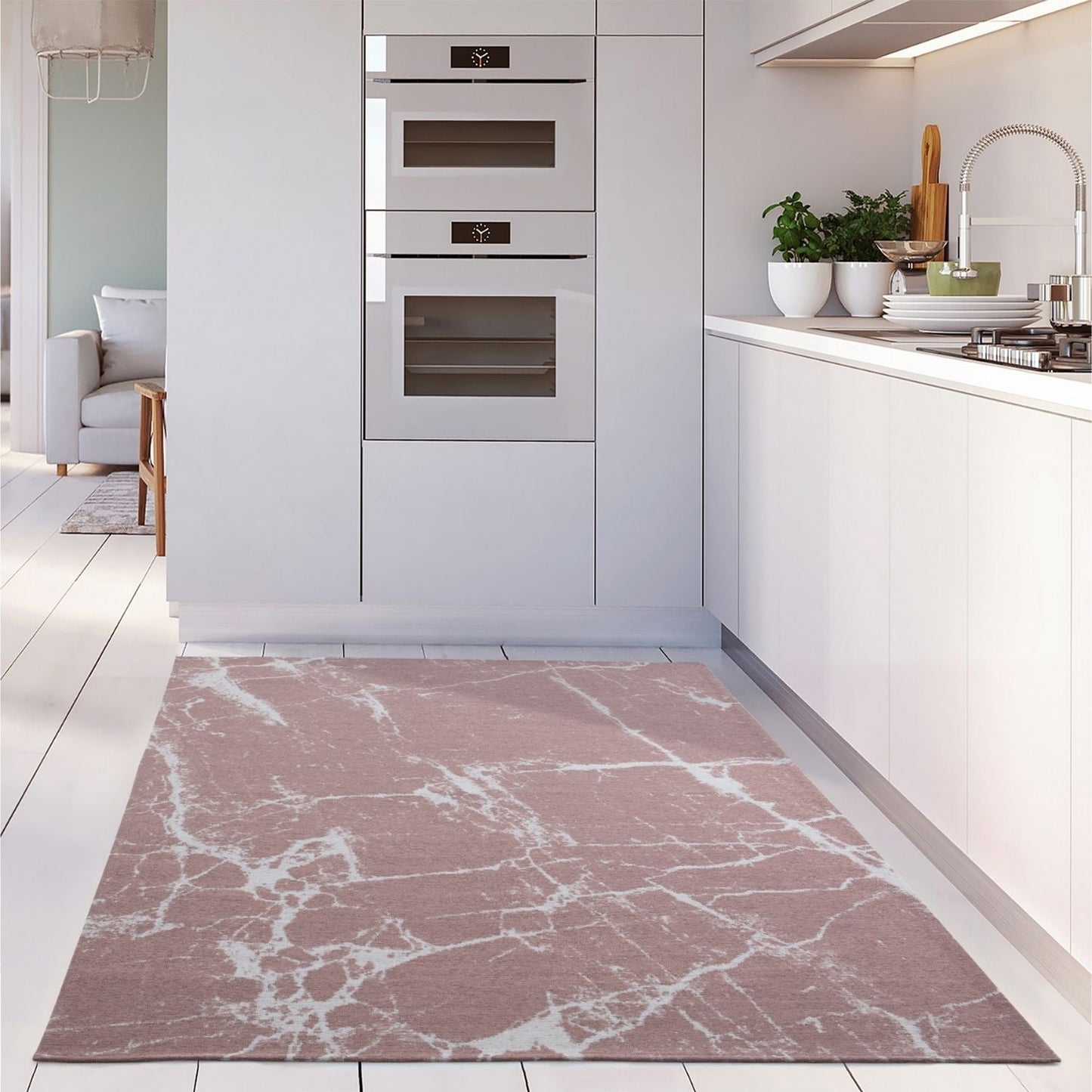 Washable Rug Carina Pink | 6956