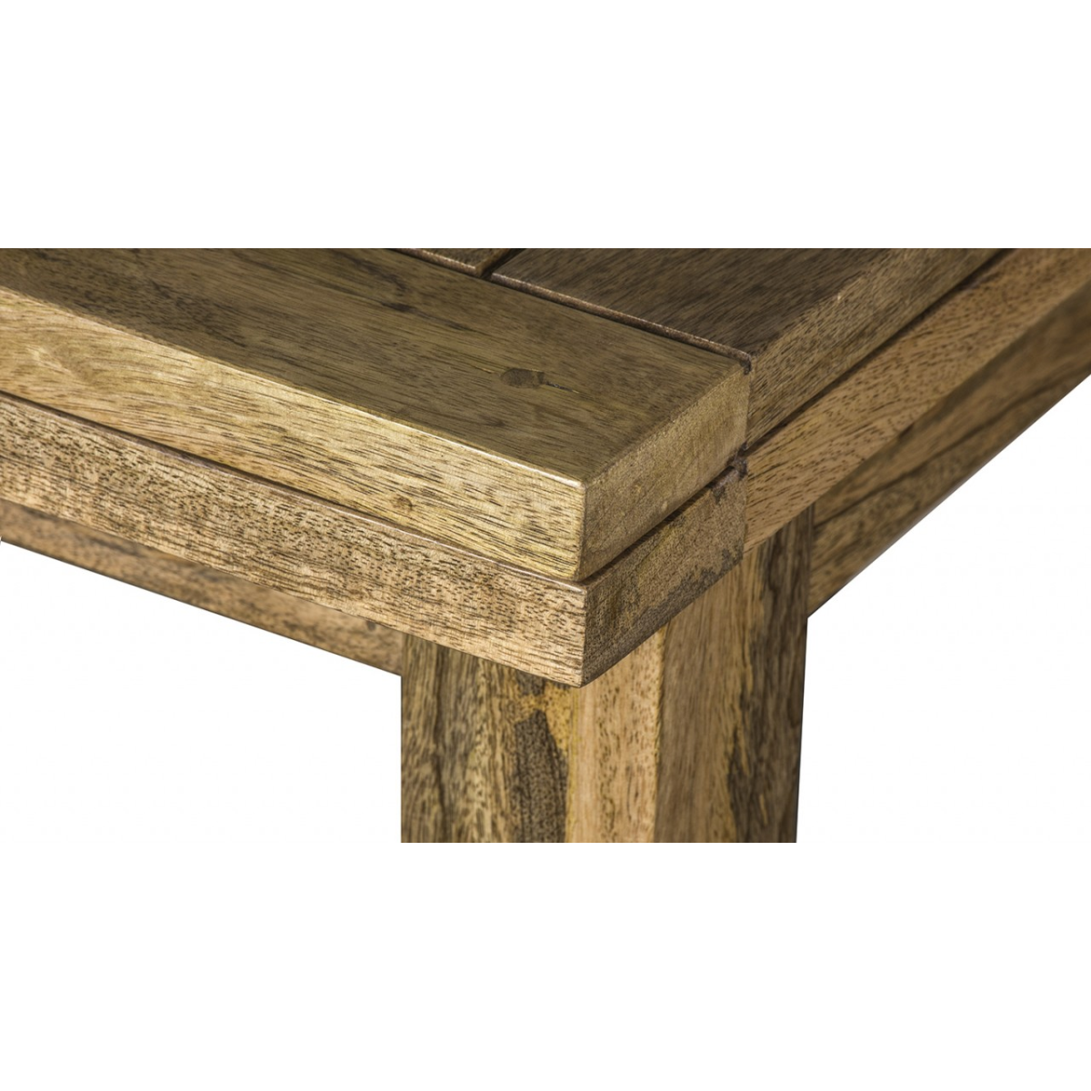 Artisan Furniture Solid Mango Wood Granary Butterfly Dining Table