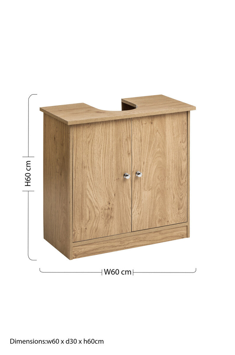 Veneer Under Sink Cabinet | Portland Oak