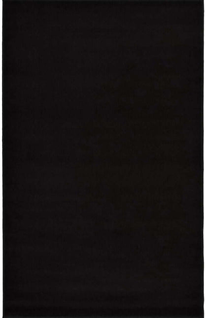 Maestro Solid Black Rug