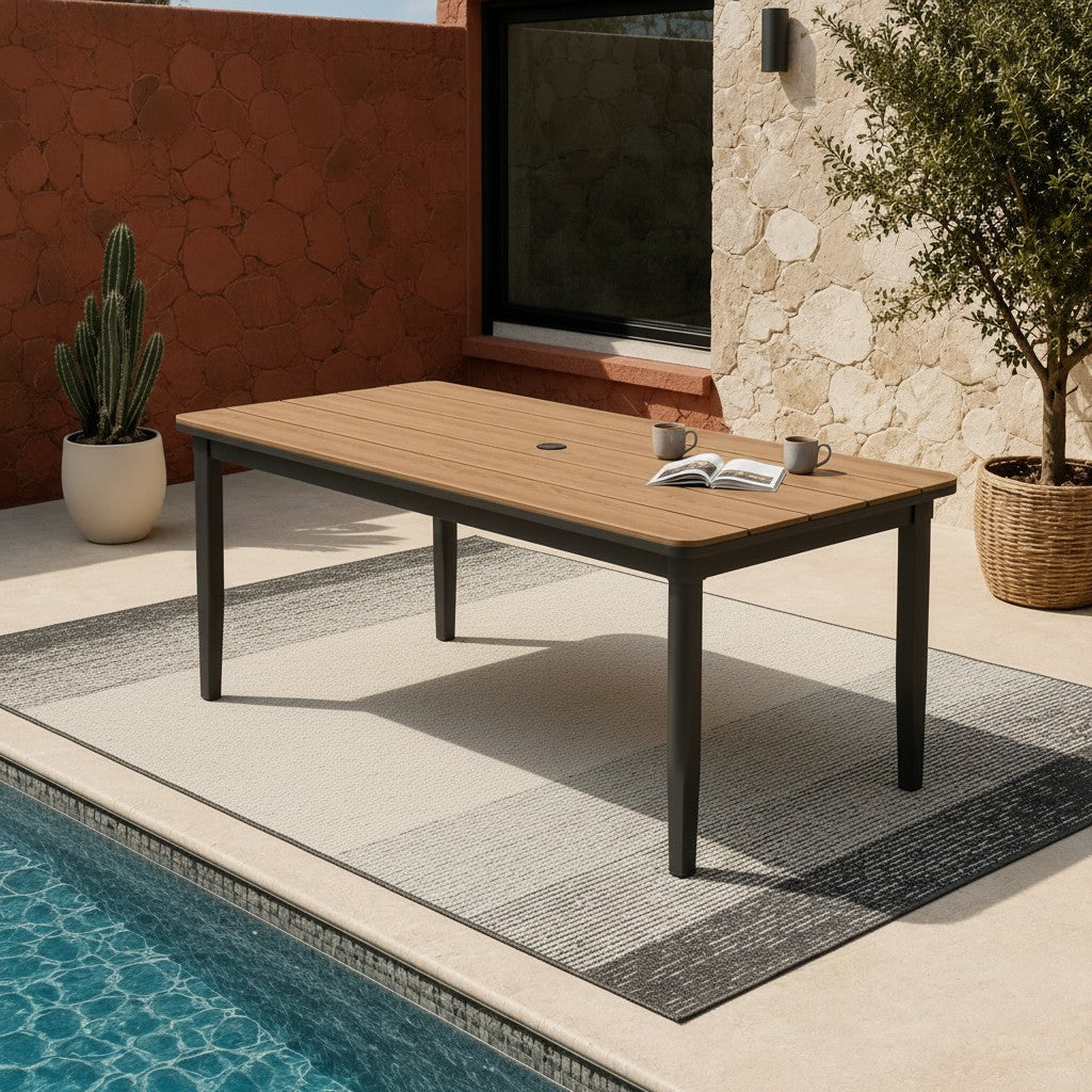 ALUXO Hemera Outdoor Range 6 Seater Dining Set