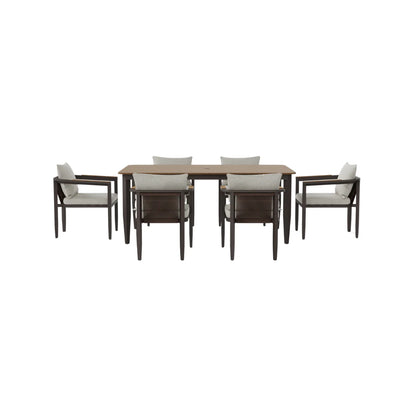 ALUXO Hemera Outdoor Range 6 Seater Dining Set
