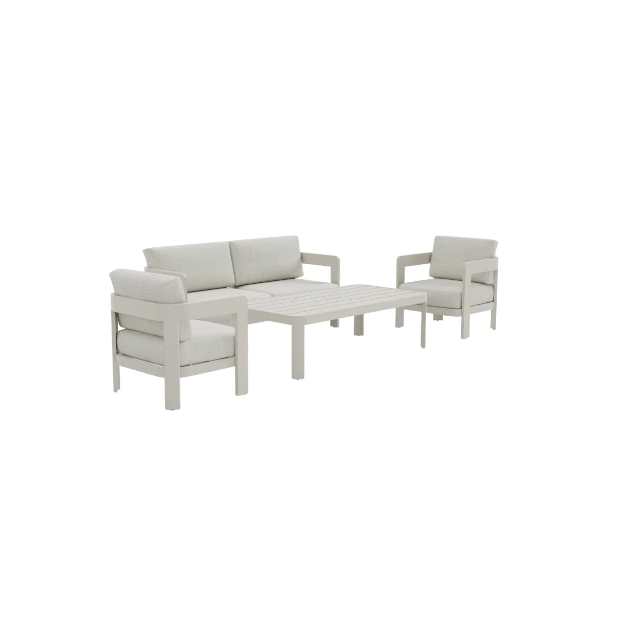 ALUXO Sofia Outdoor Range 4 Seater Lounge Set