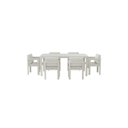 ALUXO Sofia Outdoor Range 6 Seater Dining Set