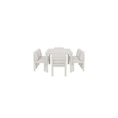 ALUXO Sofia Outdoor Range 6 Seater Dining Set