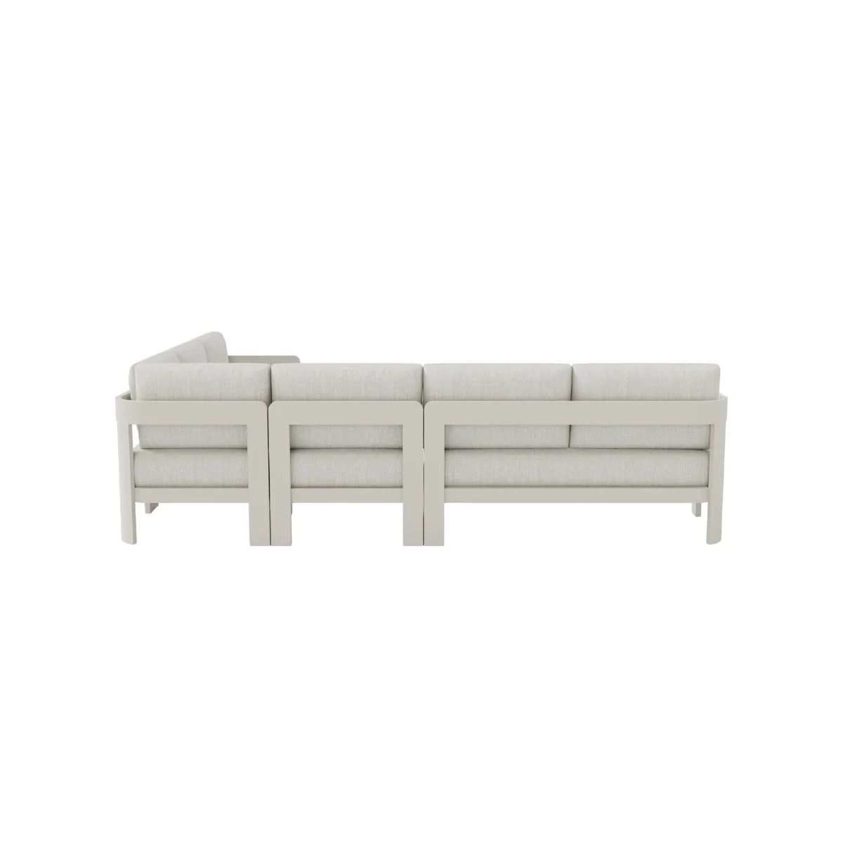 ALUXO Sofia Outdoor Range 8 Seater Corner Lounge Set
