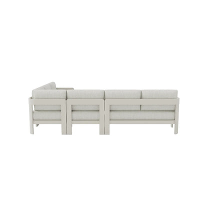 ALUXO Sofia Outdoor Range 8 Seater Corner Lounge Set