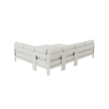 ALUXO Sofia Outdoor Range 8 Seater Corner Lounge Set