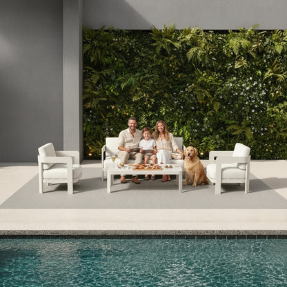 ALUXO Sofia Outdoor Range 4 Seater Lounge Set