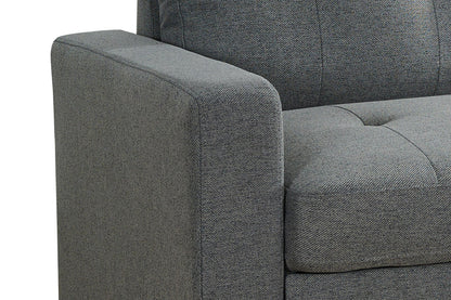 Alder Sofabed Grey Fabric Universal Storage Corner Sofa