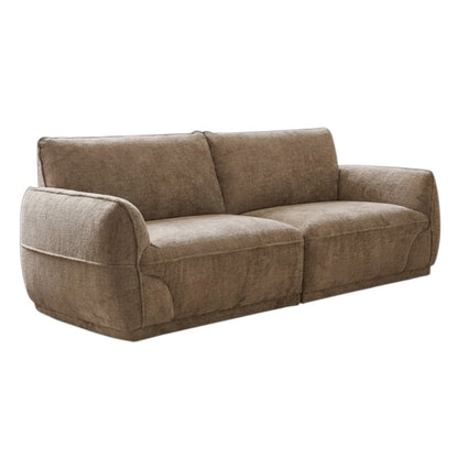 Angelo Beige Fabric 3 Seater Sofa