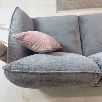Angelo Sofa Grey Fabric 3+2 Sofa Suite
