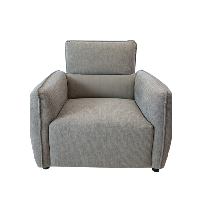 Ascot Grey Fabric Armchair