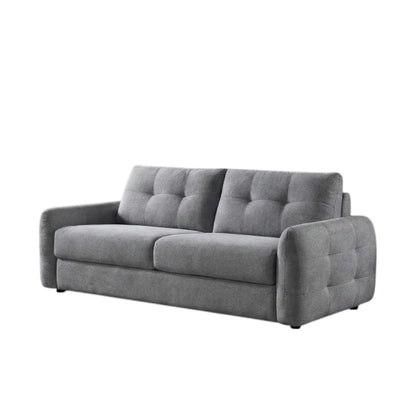 Athens Grey Fabric 3 Seater Sofabed