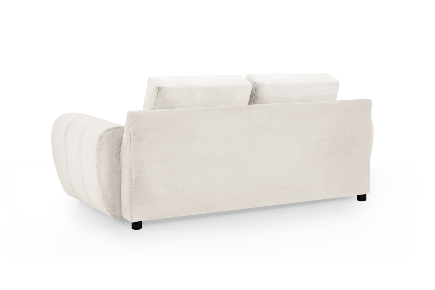 Azzuro Cream Fabric 2 Seater Sofa