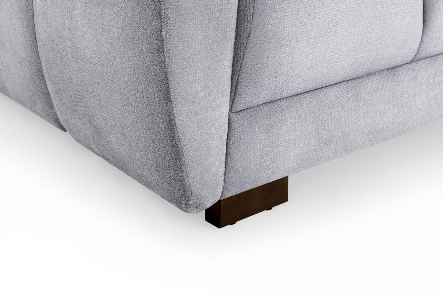 Azzuro Grey Fabric 2 Seater Sofa