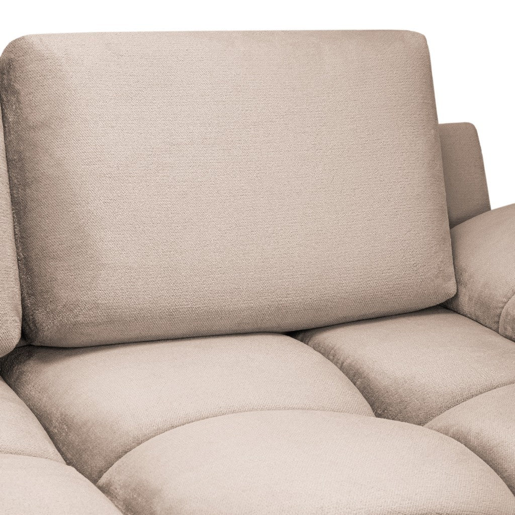 Azzuro Mocha Brown Fabric 3+2 Sofa Suite