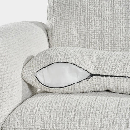 Bari Beige Cream Fabric Armchair