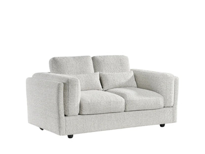 Bari Beige Fabric 3+2 Sofa Suite