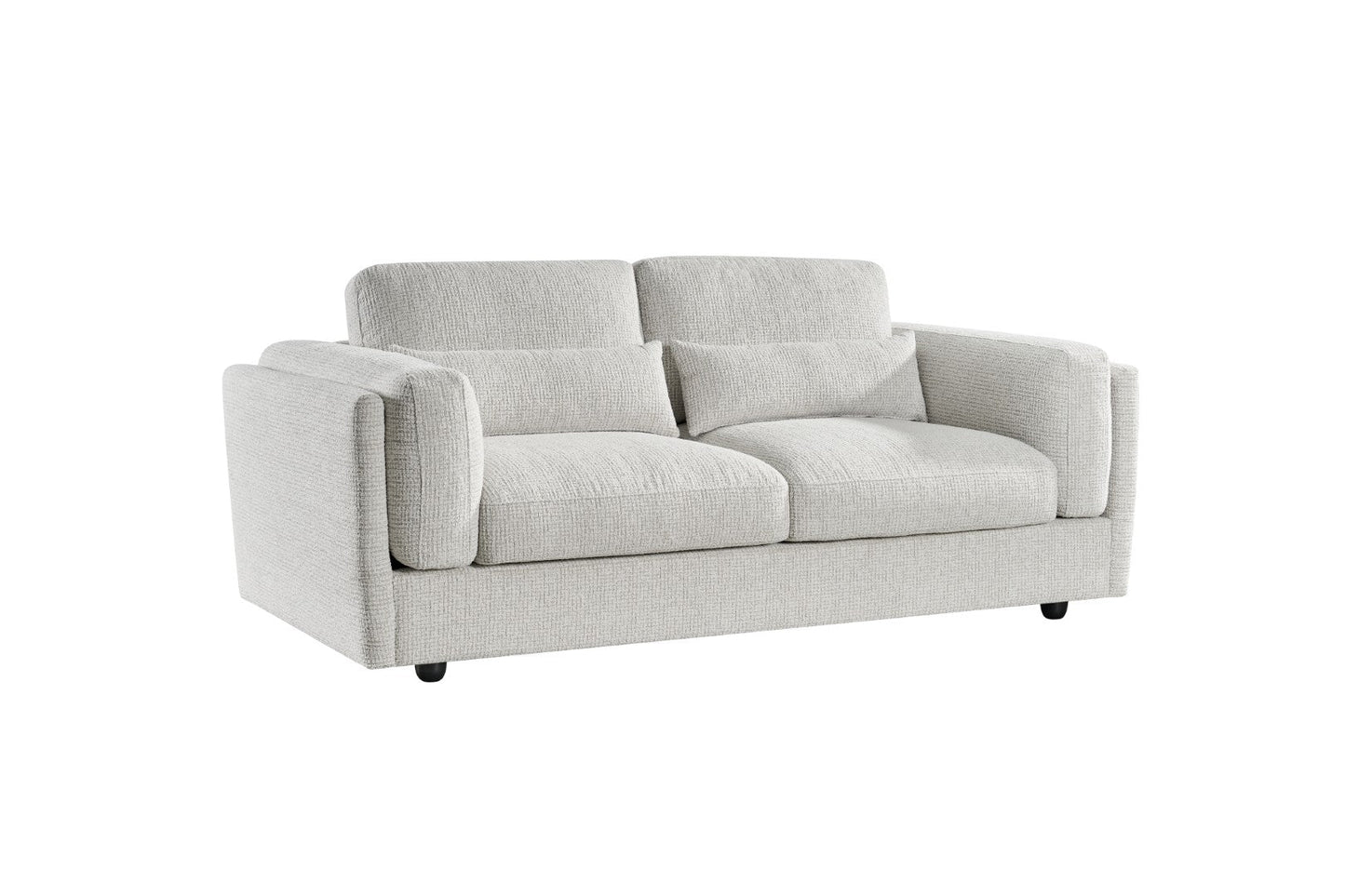 Bari Beige Cream Fabric 3 Seater Sofa