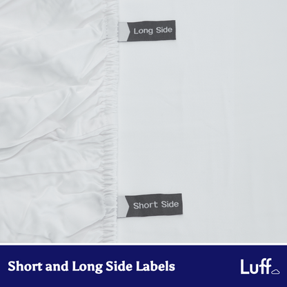 100% Organic Bamboo Silk Deep Fitted Sheet