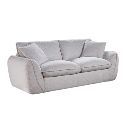 Berlin Beige Fabric 2 Seater Sofa