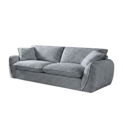 Berlin Grey Fabric 3 Seater Sofa