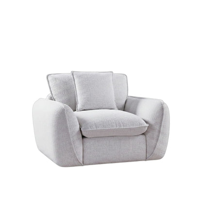 Berlin Sofa Beige Fabric Armchair
