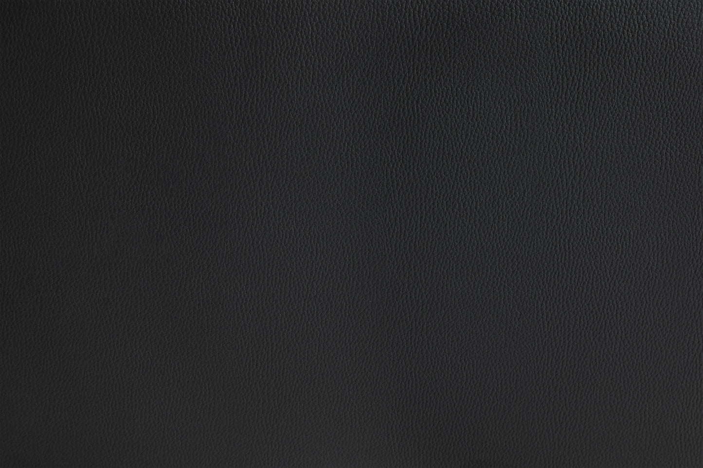Box Black Leather 2 Seater Sofa